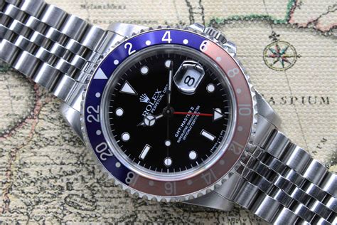 rolex gmt master ii 16710 jubilee pepsi|Rolex 16710 production years.